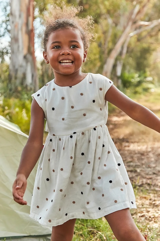 Детское хлопковое платье Mayoral, бежевый
Детское хлопковое платье Mayoral, бежевый