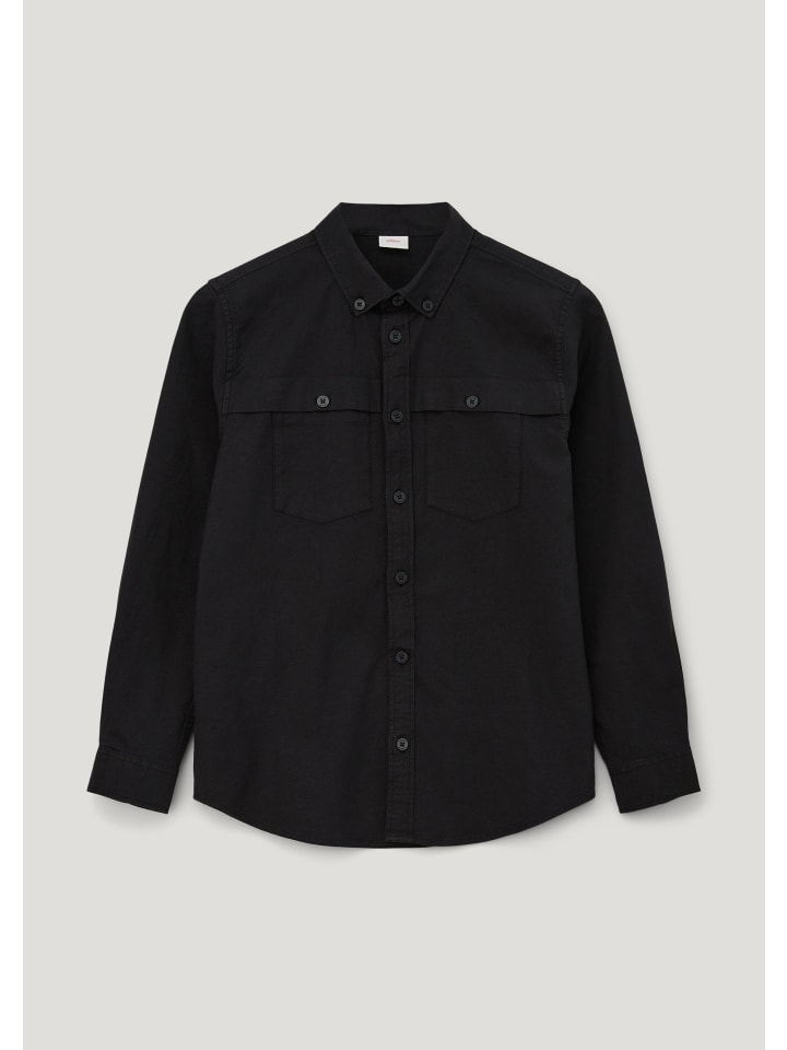 Рубашка 9999_черная s.Oliver
Рубашка 9999_черная s.Oliver