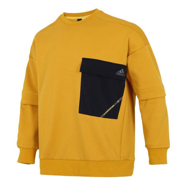 Толстовка Men's adidas Contrasting Colors Pocket Sports Round Neck Pullover Yellow, желтый
Толстовка Men's adidas Contrasting Colors Pocket Sports Round Neck Pullover Yellow, желтый