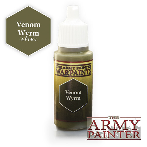 Аксессуары Army Painter Warpaint: Venom Wyrm (18ml)
Аксессуары Army Painter Warpaint: Venom Wyrm (18ml)