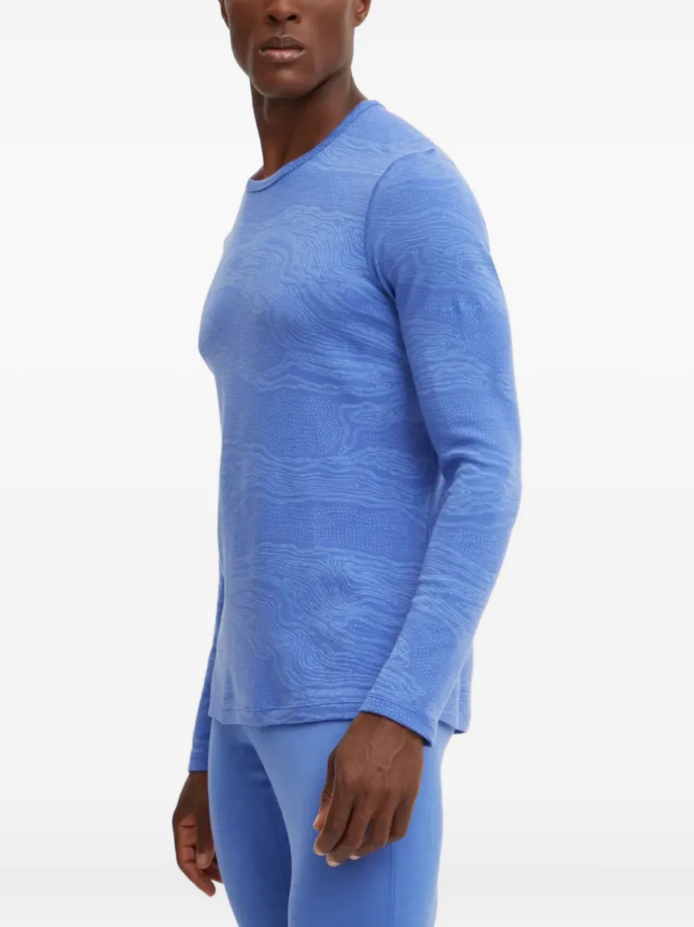 Узорчатый джемпер с длинными рукавами Icebreaker, синий
Узорчатый джемпер с длинными рукавами Icebreaker, синий