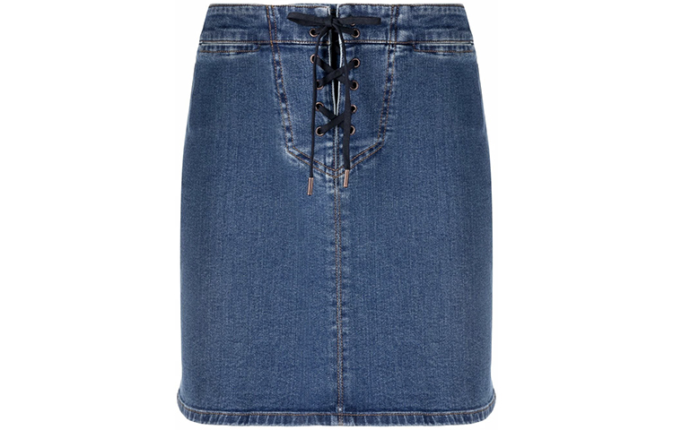 Джинсовая юбка на шнуровке See By Chloe, синий
Джинсовая юбка на шнуровке See By Chloe, синий