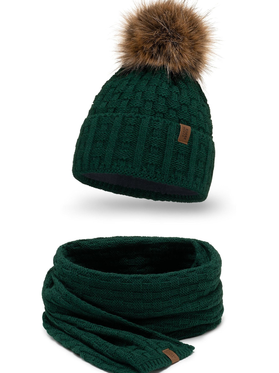 Шапка Vivisence 7015 Set, зеленый
Шапка Vivisence 7015 Set, зеленый