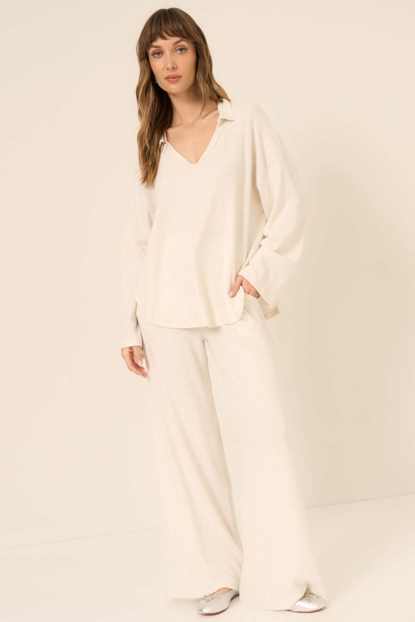 Брюки Zoey в рубчик с начесом PROJECT SOCIAL T, Oatmeal
Брюки Zoey в рубчик с начесом PROJECT SOCIAL T, Oatmeal