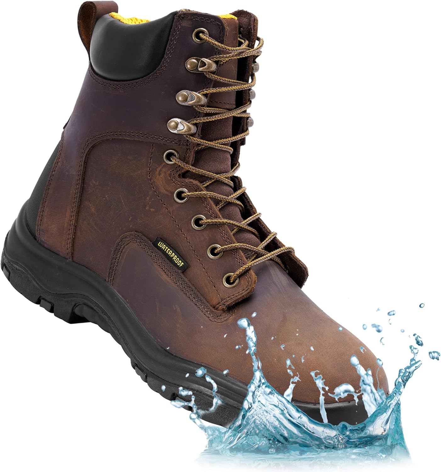 Мужские водонепроницаемые кожаные рабочие ботинки EVERBOOTS Ultra Dry, легкие универсальные ботинки до щиколотки для строительства, кровельных работ, охоты и зимних походов EVER BOOTS, коричневый
Мужские водонепроницаемые кожаные рабочие ботинки EVERBOOTS Ultra Dry, легкие универсальные ботинки до щиколотки для строительства, кровельных работ, охоты и зимних походов EVER BOOTS, коричневый