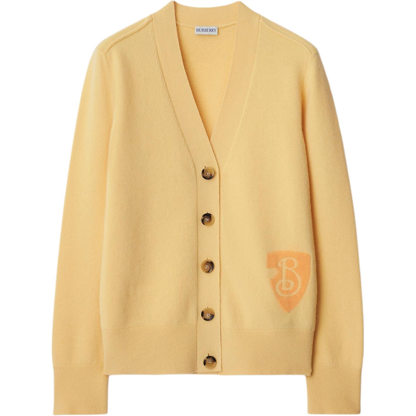 B Shield вязаный кардиган Burberry, желтый
B Shield вязаный кардиган Burberry, желтый