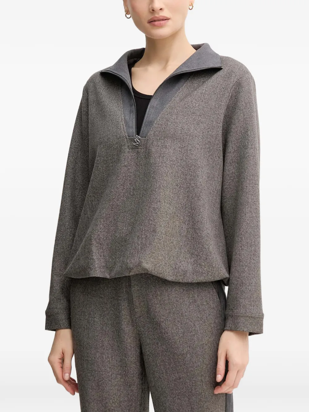 Блуза MMSoleia Sisse с воротником на молнии Mos Mosh, серый
Блуза MMSoleia Sisse с воротником на молнии Mos Mosh, серый