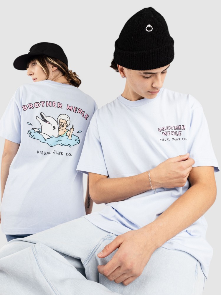 Футболка Brother Merle Dolphin T-Shirt, powder blue
Футболка Brother Merle Dolphin T-Shirt, powder blue