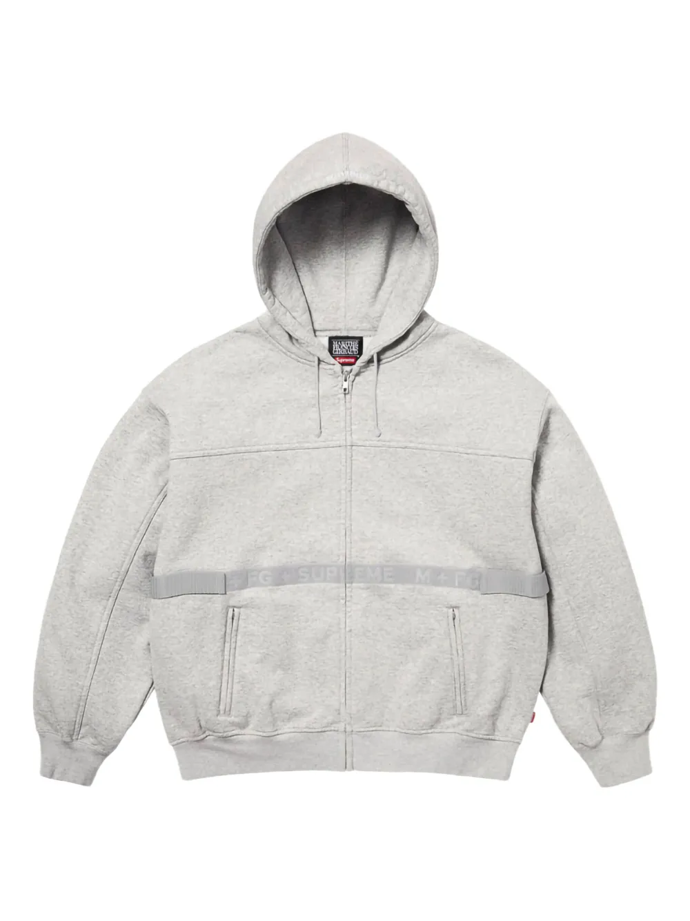 Худи на молнии из коллаборации с Marithé+François Girbaud Supreme, серый
Худи на молнии из коллаборации с Marithé+François Girbaud Supreme, серый