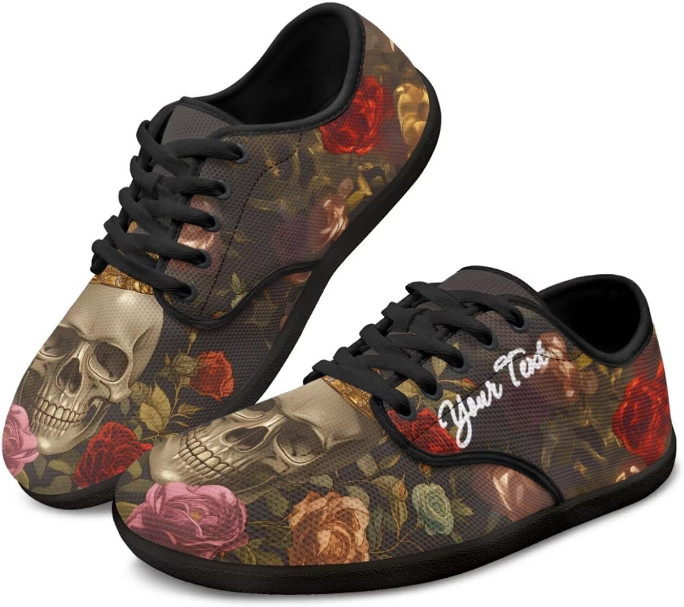 Персонализированные кроссовки с изображением черепа для бега, тенниса, для женщин и мужчин, лоферы для вождения, плоские кроссовки для ходьбы Ecaestolph, коричневый
Персонализированные кроссовки с изображением черепа для бега, тенниса, для женщин и мужчин, лоферы для вождения, плоские кроссовки для ходьбы Ecaestolph, коричневый
