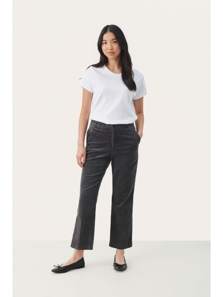 PART TWO Повседневные брюки MishaPW Classic fit в цвете Magnet
PART TWO Повседневные брюки MishaPW Classic fit в цвете Magnet