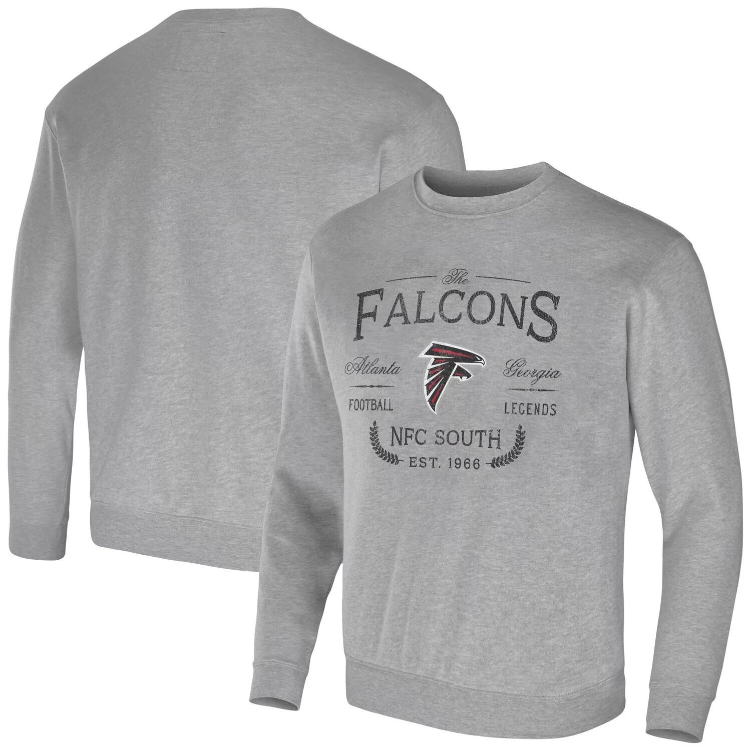 Мужской пуловер с капюшоном Atlanta Falcons NFL x Darius Rucker Collection от Fanatics Heather Grey Atlanta Falcons
Мужской пуловер с капюшоном Atlanta Falcons NFL x Darius Rucker Collection от Fanatics Heather Grey Atlanta Falcons