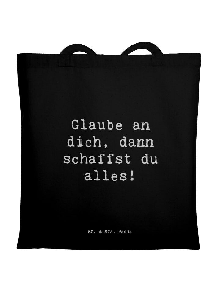 Сумка Mr. & Mrs. Panda Tragetasche Spruch Angst überwinden mit Spruch, черный
Сумка Mr. & Mrs. Panda Tragetasche Spruch Angst überwinden mit Spruch, черный