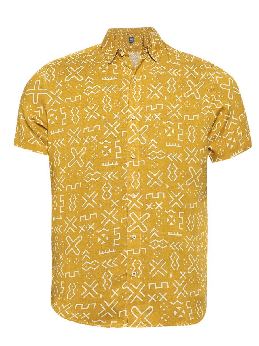 Рубашка на пуговицах Comfort fit Campus Sutra Everett, желтый
Рубашка на пуговицах Comfort fit Campus Sutra Everett, желтый