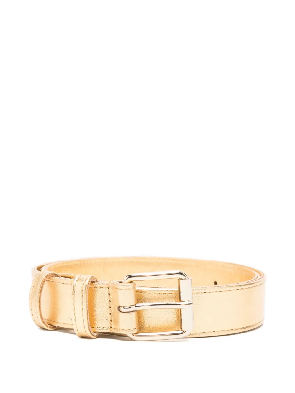 Кожаный ремень Comme Des Garçons Wallet, золотой
Кожаный ремень Comme Des Garçons Wallet, золотой