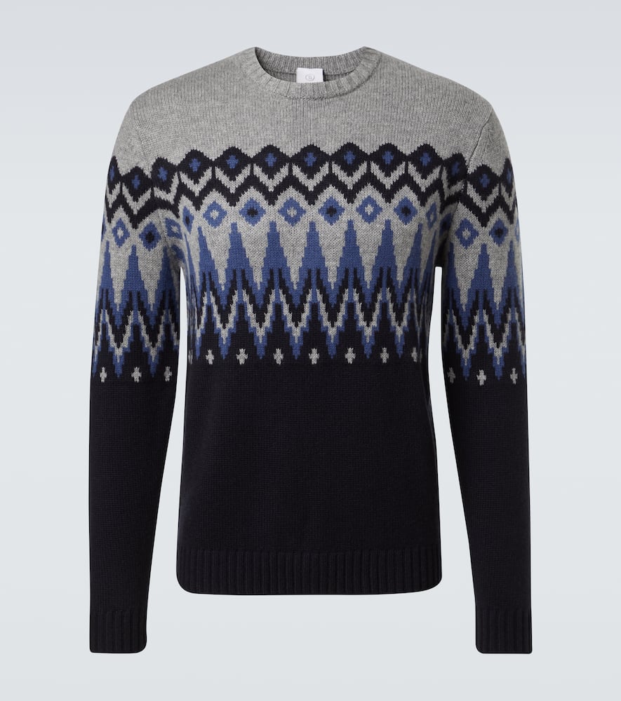 Свитер Ron Fair Isle из кашемира Bogner, Grey/Blue/Navy
Свитер Ron Fair Isle из кашемира Bogner, Grey/Blue/Navy