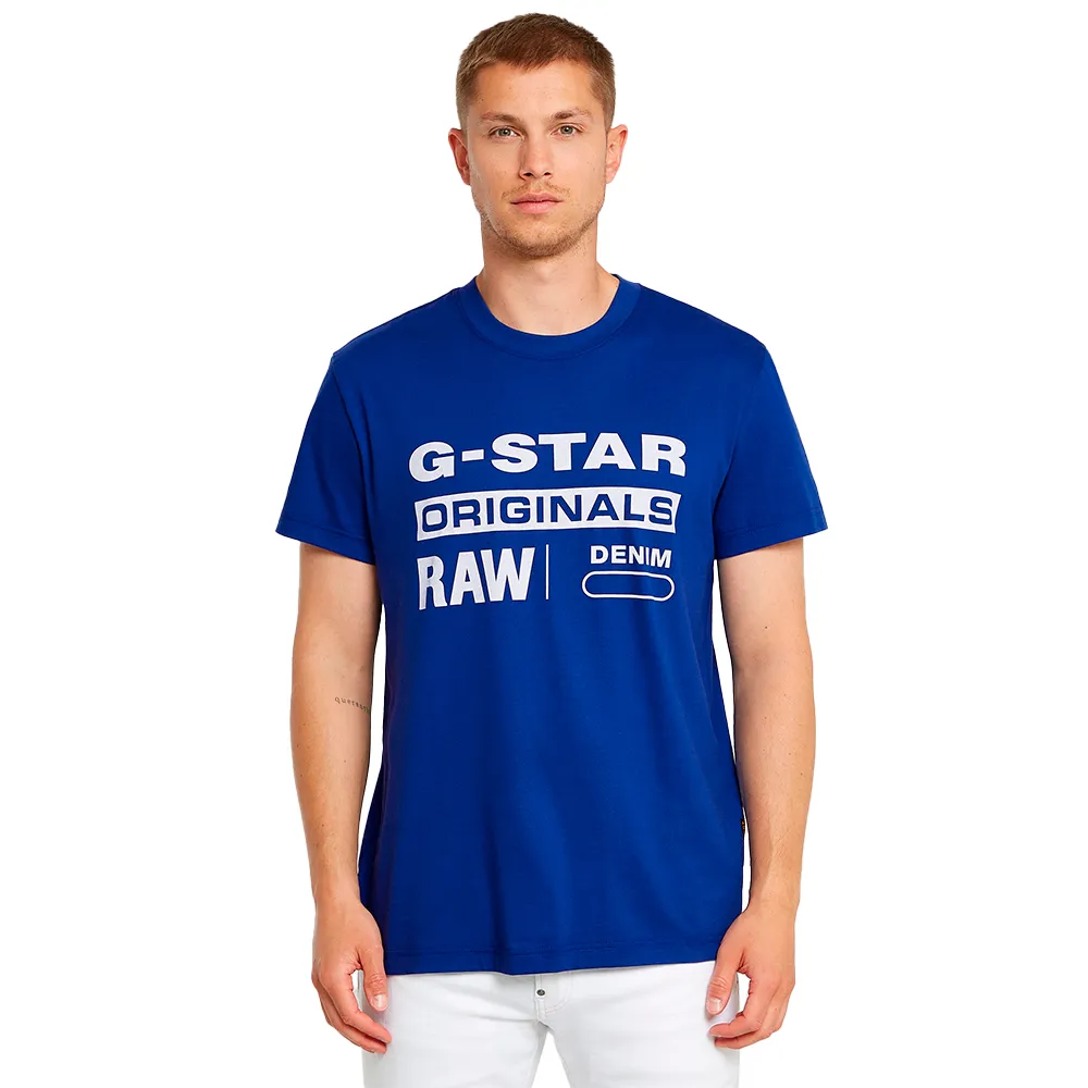 Футболка с коротким рукавом G-Star Originals, синий
Футболка с коротким рукавом G-Star Originals, синий