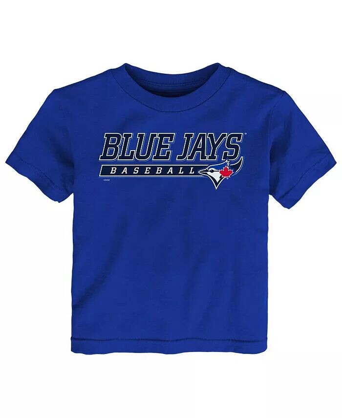 Футболка Royal Toronto Blue Jays для мальчиков и девочек для малышей Outerstuff, синий
Футболка Royal Toronto Blue Jays для мальчиков и девочек для малышей Outerstuff, синий