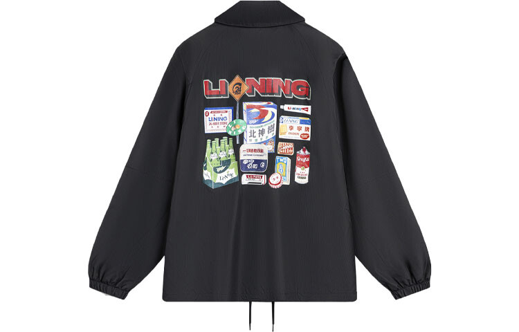 Куртка для скейтборда мужская черная Lining, черный
Куртка для скейтборда мужская черная Lining, черный