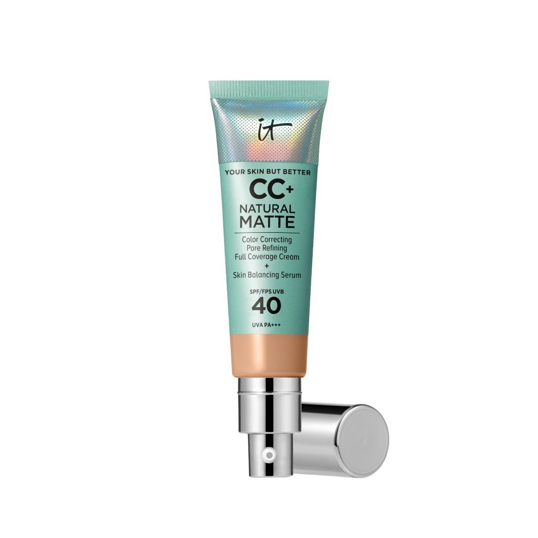 CC-крем your skin but better cc+ natural matte spf 40 It Cosmetics, neut medium, объем 32 мл
CC-крем your skin but better cc+ natural matte spf 40 It Cosmetics, neut medium, объем 32 мл