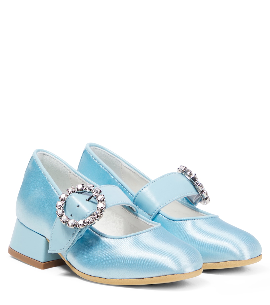 Атласные балетки Дороти Monnalisa, Celeste
Атласные балетки Дороти Monnalisa, Celeste