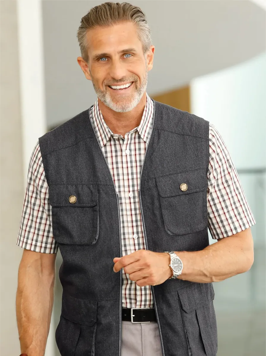 Marco Donati короткий жилет, серый
Marco Donati короткий жилет, серый