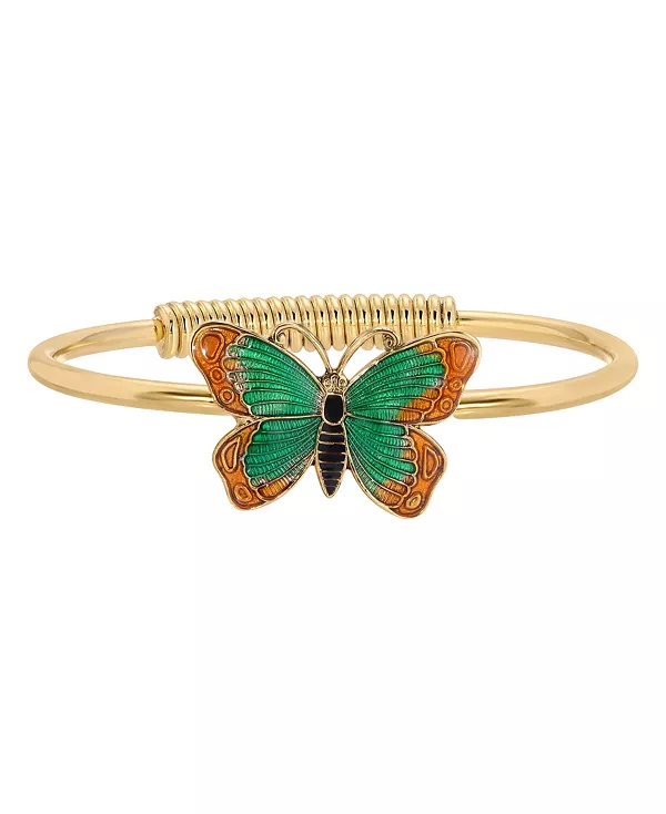 Браслет-Манжета в виде бабочки золотистого оттенка 2028, multi
Браслет-Манжета в виде бабочки золотистого оттенка 2028, multi