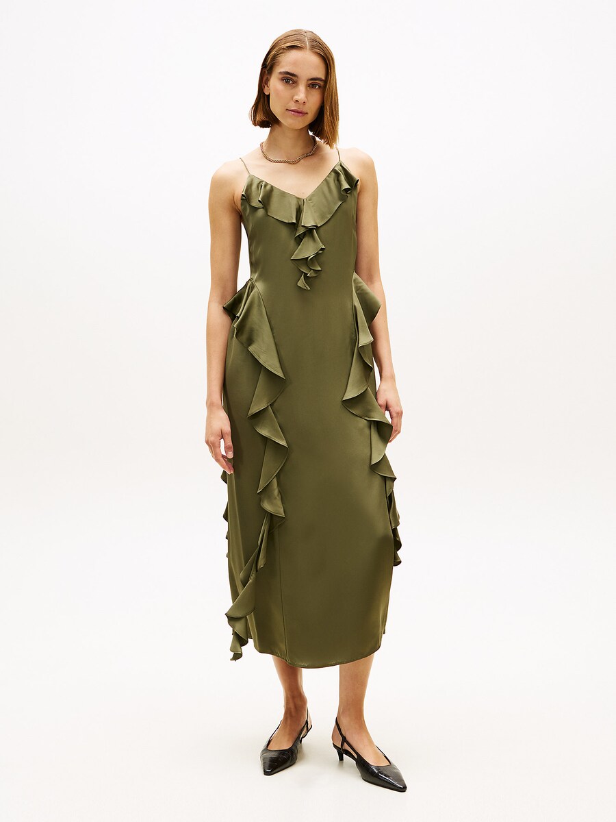 Макси платье TOMMY HILFIGER, Khaki 
Макси платье TOMMY HILFIGER, Khaki