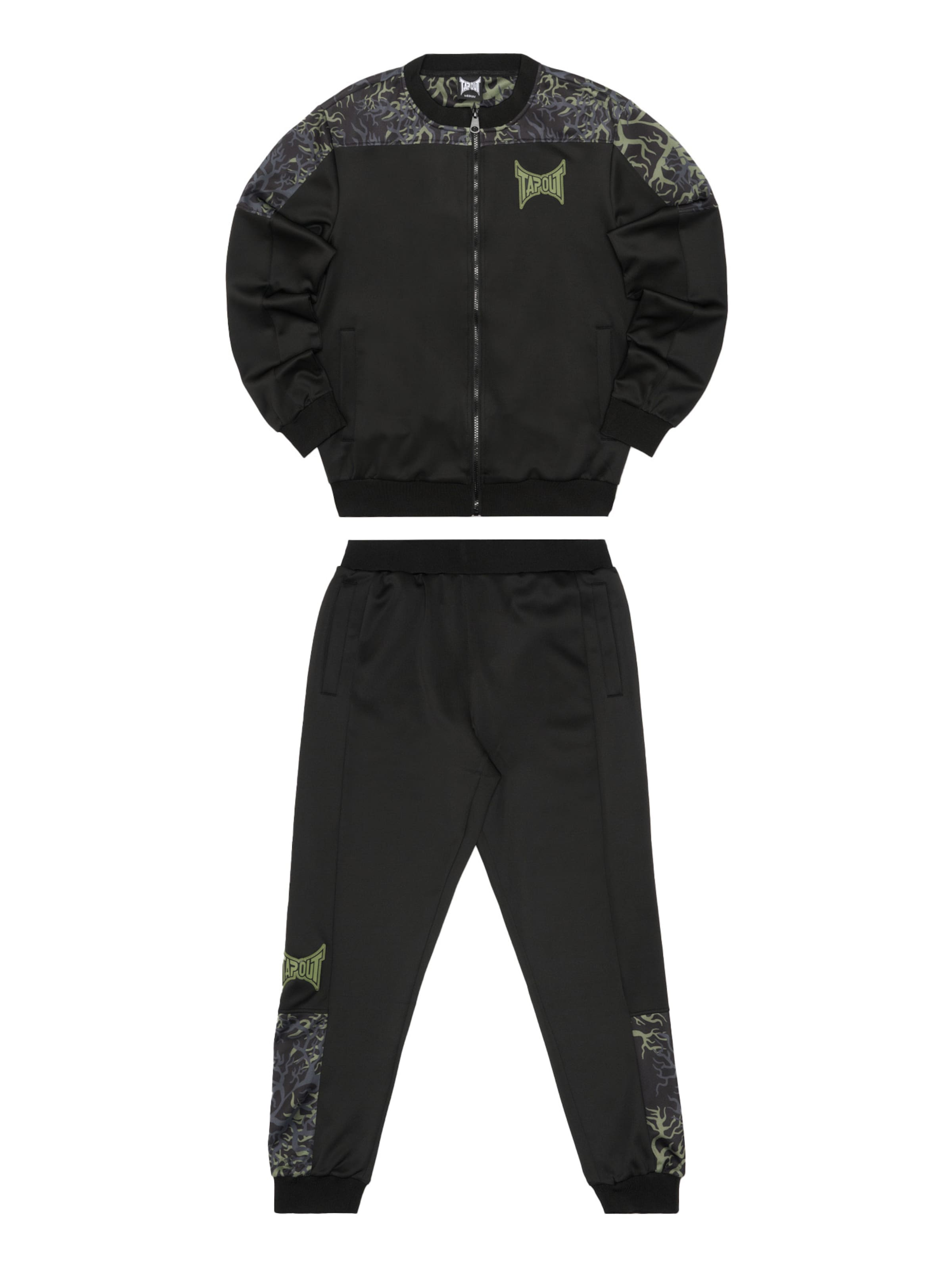 Tapout Спортивный костюм 'Roots Taptrack' в черном цвете
Tapout Спортивный костюм 'Roots Taptrack' в черном цвете