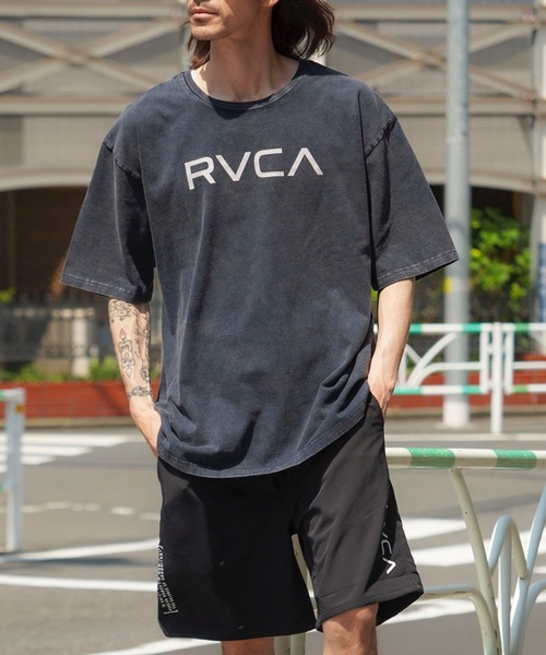 Мужская футболка с коротким рукавом, логотип RVCA, черный
Мужская футболка с коротким рукавом, логотип RVCA, черный