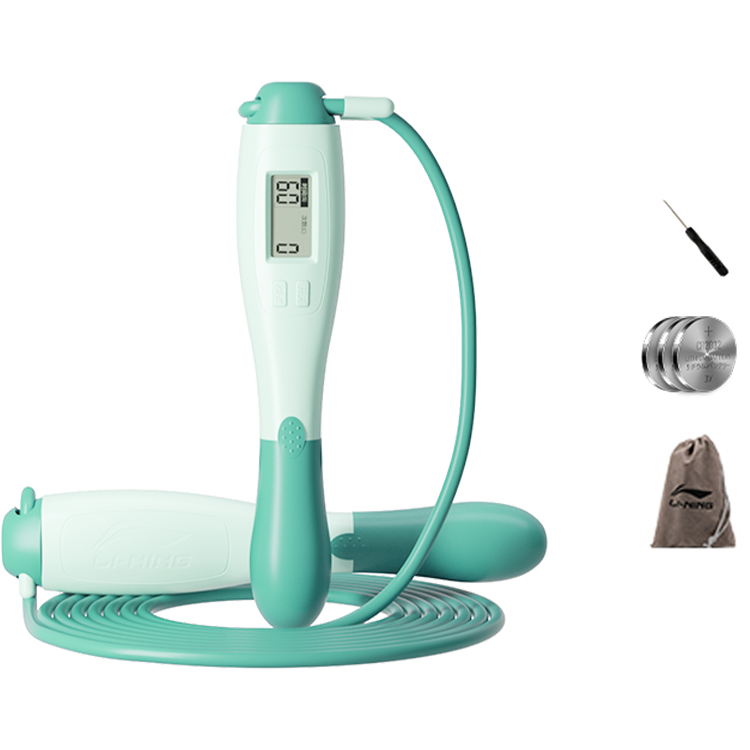 Электронная скакалка для подсчета прыжков Casual Entertainment для подростков и взрослых, контроллер ABS, трос из стали и ПВХ, 2,9 м LINING, зеленый
Электронная скакалка для подсчета прыжков Casual Entertainment для подростков и взрослых, контроллер ABS, трос из стали и ПВХ, 2,9 м LINING, зеленый