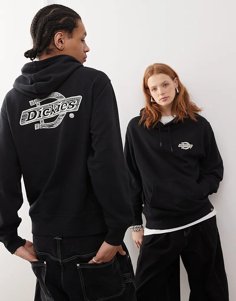 Dickies – Толстовка с капюшоном черного цвета с деревянным логотипом на спине
Dickies – Толстовка с капюшоном черного цвета с деревянным логотипом на спине
