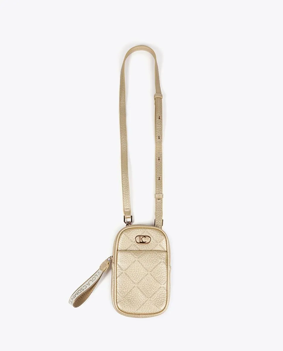 Женская сумка для телефона на молнии Lola Casademunt, золотой
Женская сумка для телефона на молнии Lola Casademunt, золотой