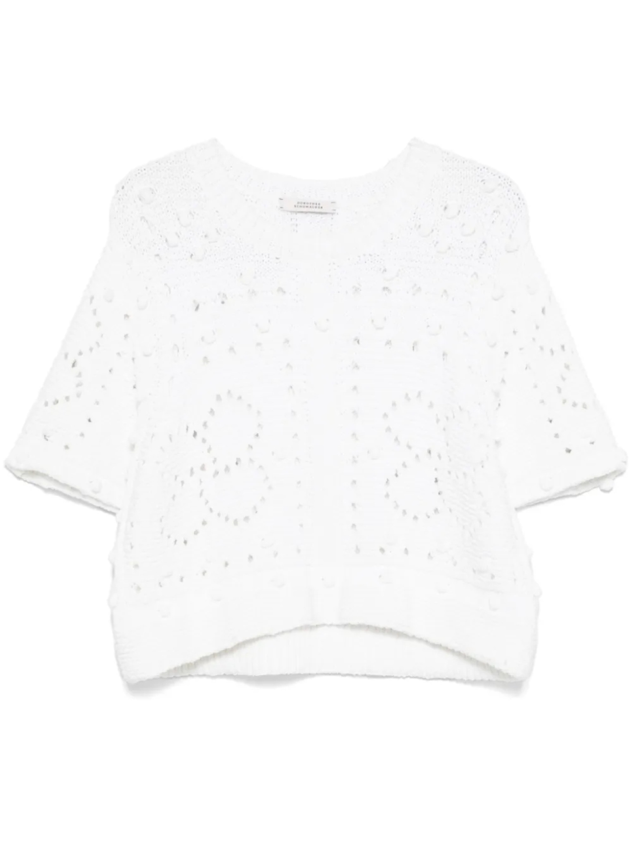 Dorothee Schumacher свитер фактурной вязки, белый
Dorothee Schumacher свитер фактурной вязки, белый