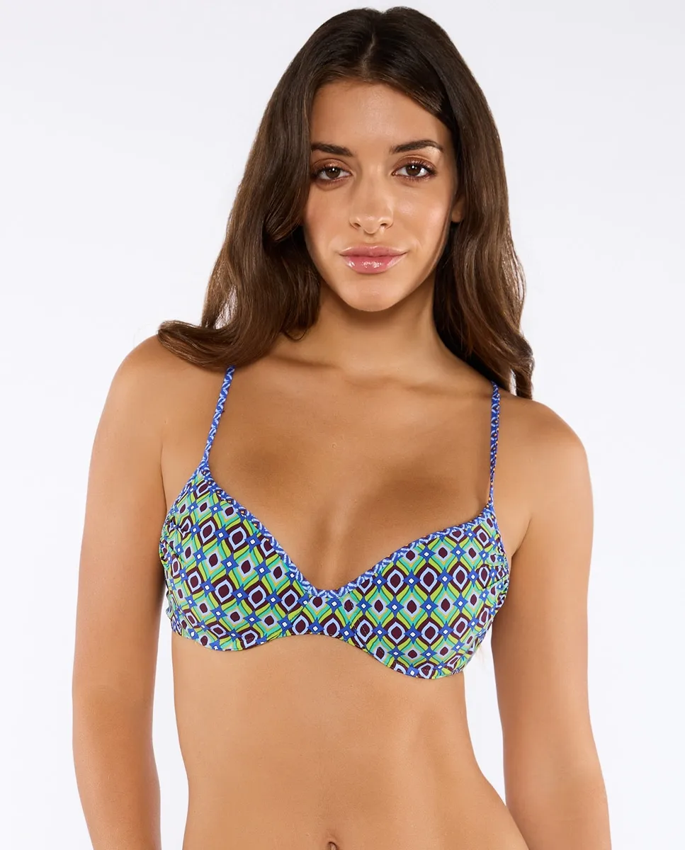 CALIS Бюстгальтер бикини на косточках из пеноматериала, чашка B Onades, мультиколор
CALIS Бюстгальтер бикини на косточках из пеноматериала, чашка B Onades, мультиколор