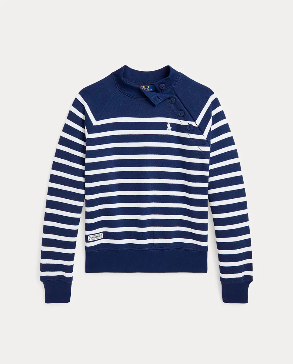 Закрытый свитшот для девочек с воротником Perkins Polo Ralph Lauren, тёмно-синий
Закрытый свитшот для девочек с воротником Perkins Polo Ralph Lauren, тёмно-синий