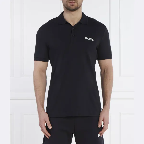 Рубашка-Поло приталенного кроя Paule Boss, синий
Рубашка-Поло приталенного кроя Paule Boss, синий