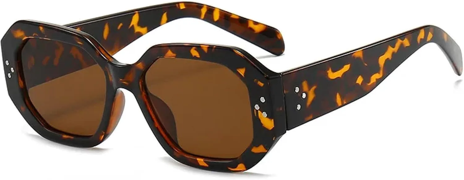 Солнцезащитные очки с защитой UV400 | Маленькая оправа Rivet, цветные линзы | для женщин и мужчин, для занятий спортом на открытом воздухе и вождения DSVIGF, Leopard
Солнцезащитные очки с защитой UV400 | Маленькая оправа Rivet, цветные линзы | для женщин и мужчин, для занятий спортом на открытом воздухе и вождения DSVIGF, Leopard