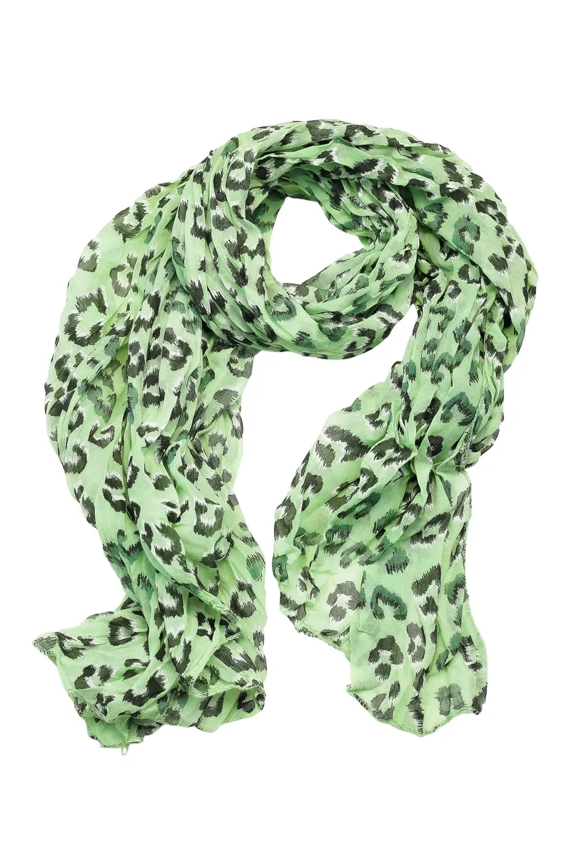 COLLEZIONE ALESSANDRO модный шарф "Leo Chic", производство Италия, с содержанием шелка, зеленый
COLLEZIONE ALESSANDRO модный шарф "Leo Chic", производство Италия, с содержанием шелка, зеленый