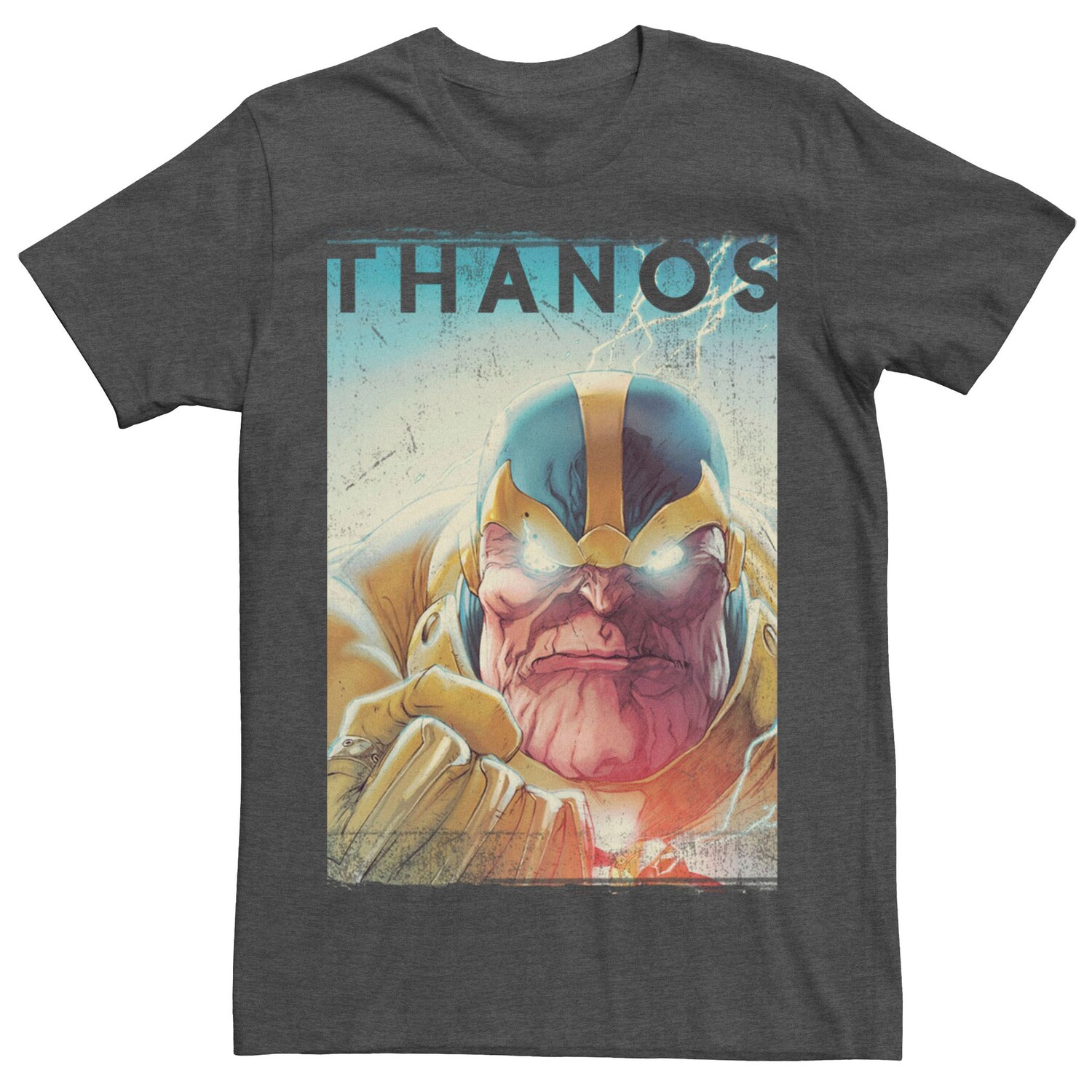 Мужская классическая футболка с портретом Marvel Thanos Licensed Character
Мужская классическая футболка с портретом Marvel Thanos Licensed Character