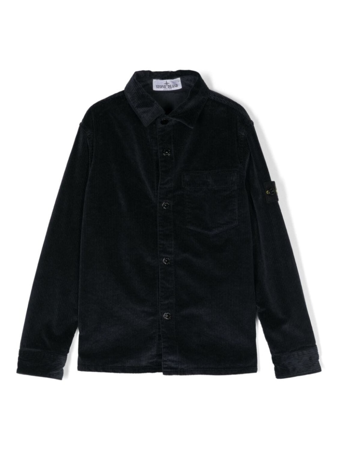 Stone Island Junior куртка-рубашка с нашивкой Compass, синий
Stone Island Junior куртка-рубашка с нашивкой Compass, синий