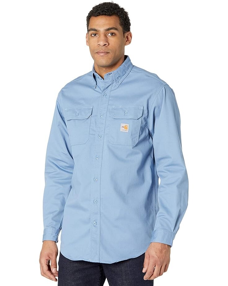 Рубашка Carhartt Flame-Resistant (FR) Classic Twill, цвет Medium Blue
Рубашка Carhartt Flame-Resistant (FR) Classic Twill, цвет Medium Blue