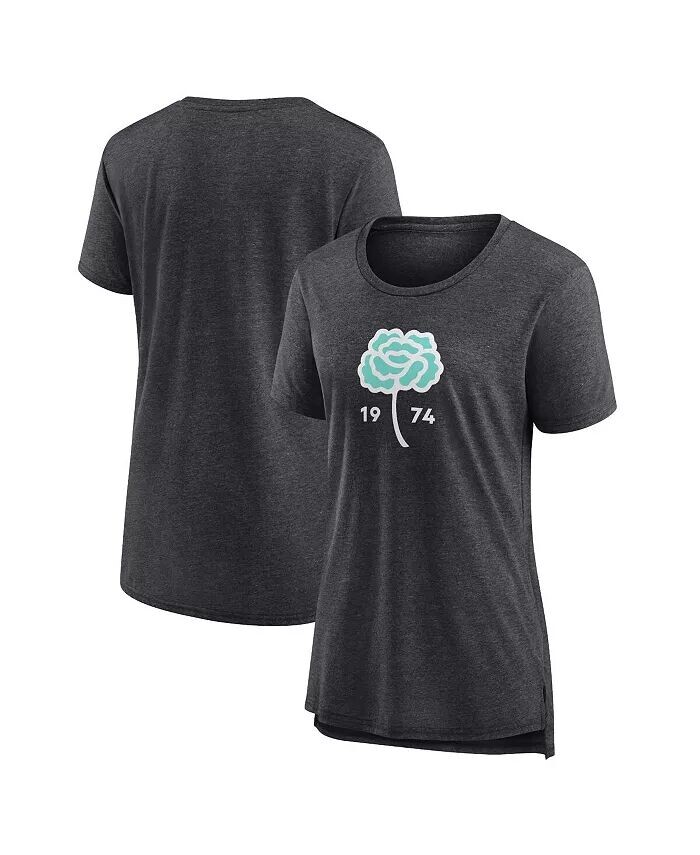 Женская футболка Heather Charcoal Seattle Sounders FC с эффектом потертости Carnation Tri-Blend Fanatics
Женская футболка Heather Charcoal Seattle Sounders FC с эффектом потертости Carnation Tri-Blend Fanatics