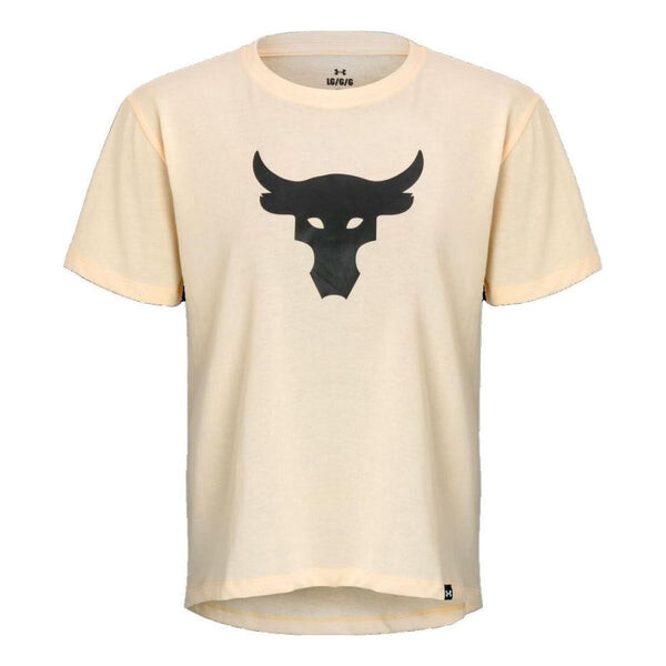 Футболка project rock brahma heavyweight t-shirt 'beige' Under Armour, бежевый
Футболка project rock brahma heavyweight t-shirt 'beige' Under Armour, бежевый