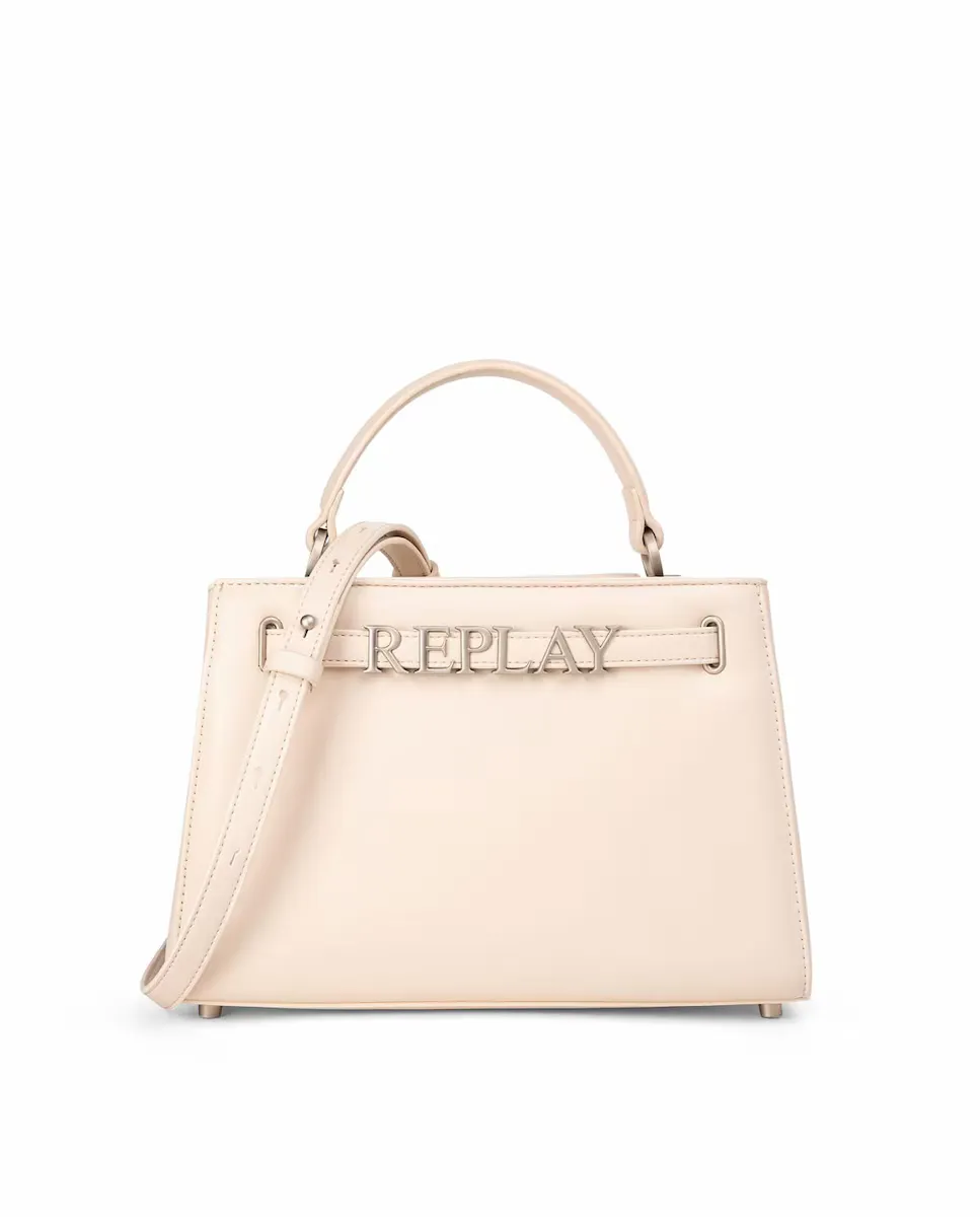Сумочка трансформируемая в сумку через плечо с логотипом Replay, светло-розовый
Сумочка трансформируемая в сумку через плечо с логотипом Replay, светло-розовый