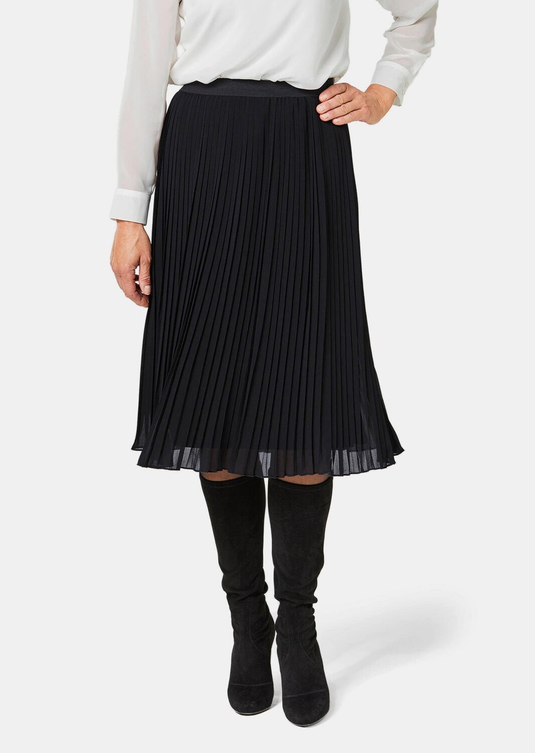 Юбка до колена GOLDNER Plissee, черный
Юбка до колена GOLDNER Plissee, черный