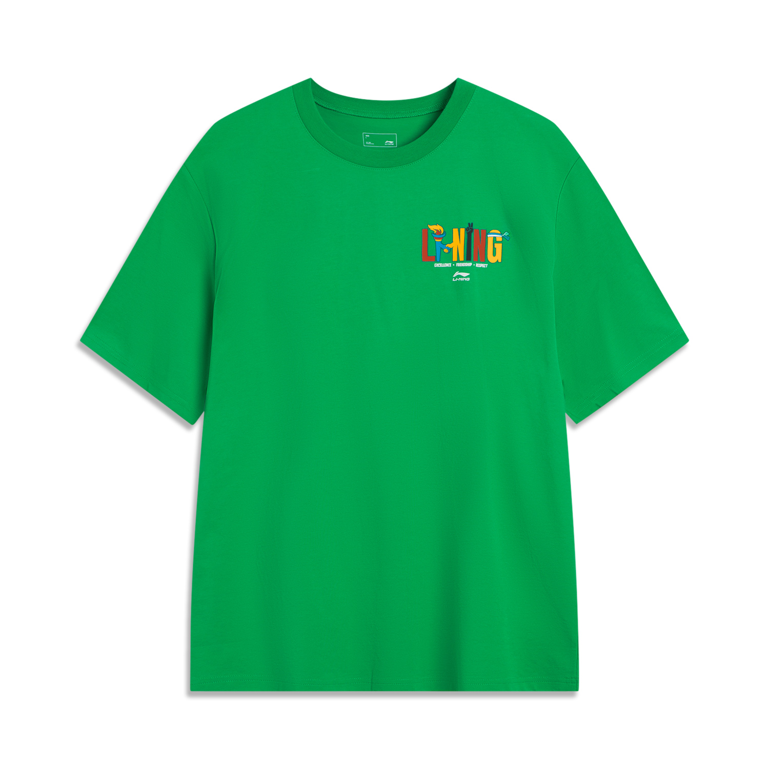 LINING Футболка Unisex Green, Зеленый, LINING Футболка Unisex Green
LINING Футболка Unisex Green, Зеленый, LINING Футболка Unisex Green
