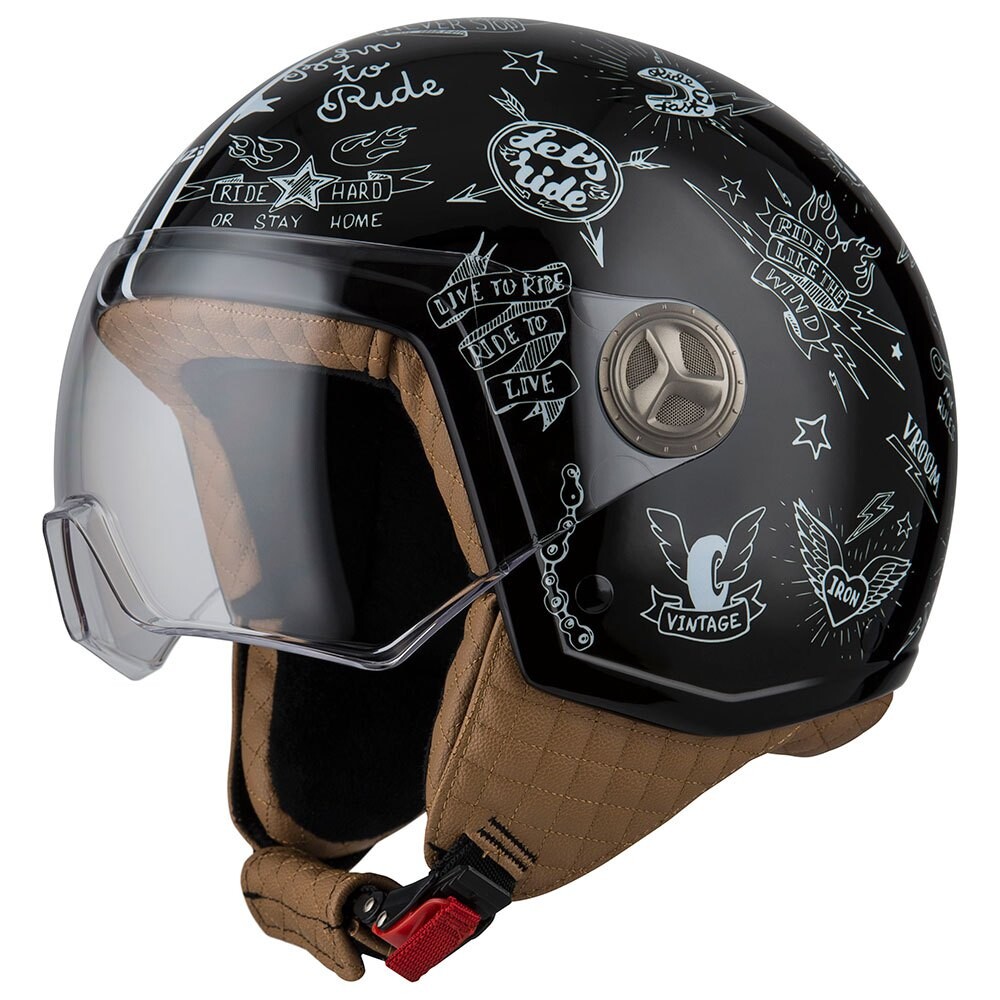 Открытый шлем Nzi Zeta 2, золотой
Открытый шлем Nzi Zeta 2, золотой