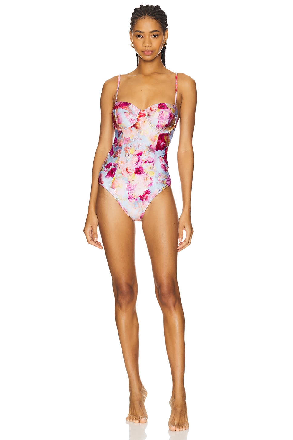 Купальник-бандо с косточками Amie soft cloud от L'Agence, multi
Купальник-бандо с косточками Amie soft cloud от L'Agence, multi