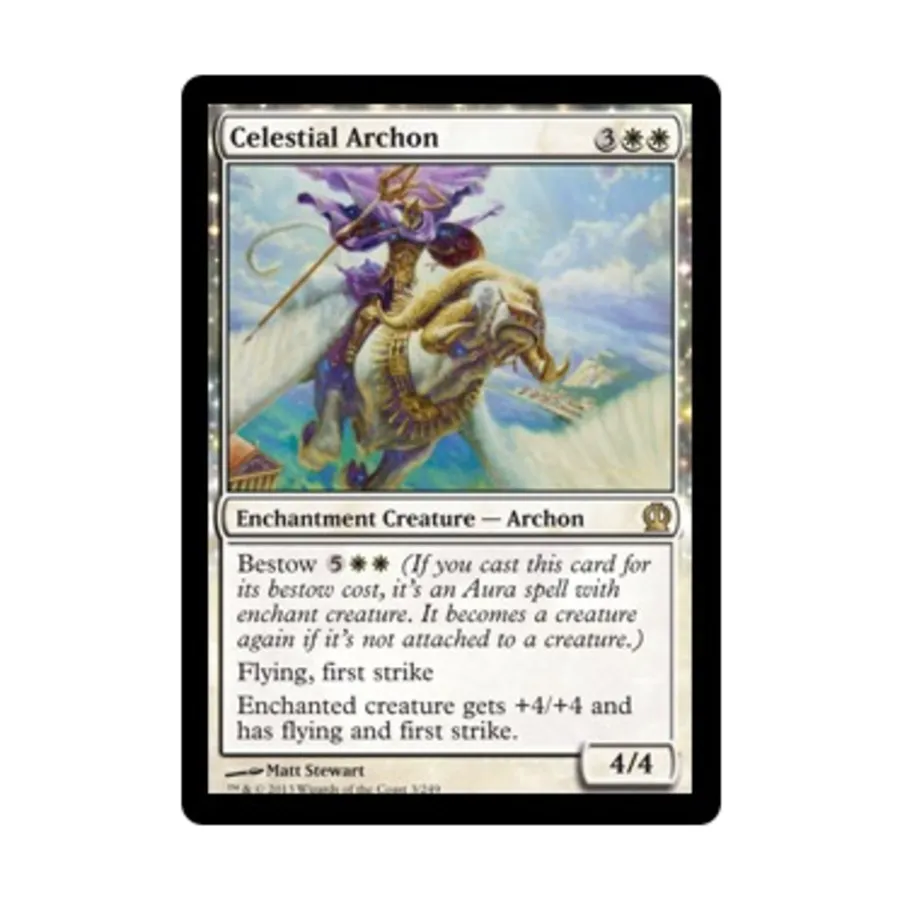 CCG Небесный Архонт (клавиша R), MTG - Theros
CCG Небесный Архонт (клавиша R), MTG - Theros